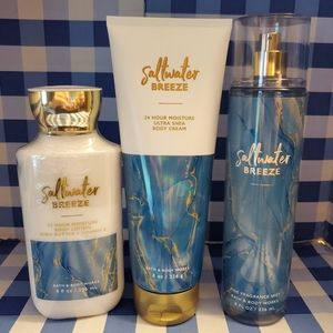Bath and body works (saltwater breeze)